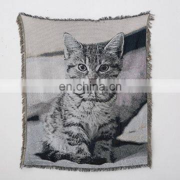 RAWHOUSE woven cotton indoor outdoor throw blanket