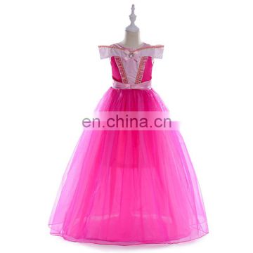 Fashion Latest kids princess summer Printed Dress Baby Girl birthday Party Dresses