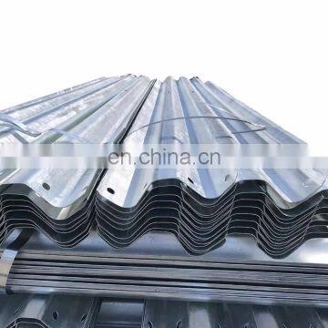 Supplier of high quality galvanized safety steel guardrail  beam systems for driveway