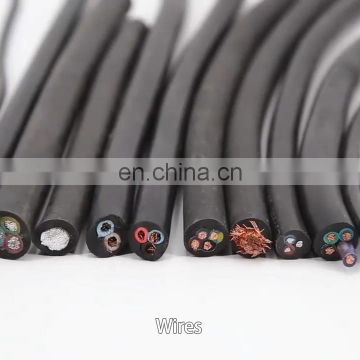 H05RR-F H05RN-F H07RN-F Silicone Rubber Flexible Copper Wire Welding Cable