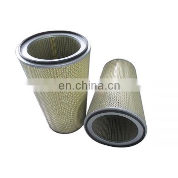 High temperature Imported PTFE Aromatic fiber needle felt Conical air filter cartridge