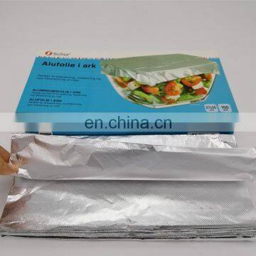 Hot Sales Takeaway Food Grade Aluminum Foil Wrapping Paper