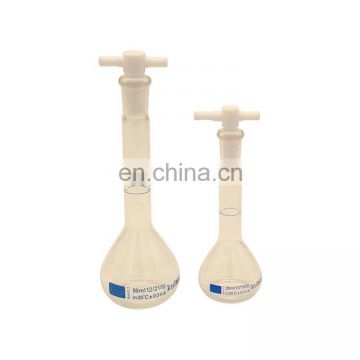 Laboratory 50ml 100ml 200ml 250ml 500ml borosilicate glass volumetric flask