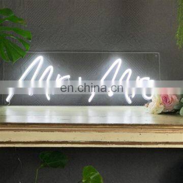 OEM Service Wedding Led Neon Sign Mr & Mrs Led Neon Sign Custom photo-4