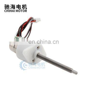 ChiHai Motor CHS-GM12-10BY Screw Shaft M3*32.3mm 2 Phase 4 Wire Mini dc Stepper Gear Motor With the Shell photo-4