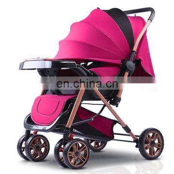 Wholesale Good Quality Baby Stroller on Sale Baby Pram Reversible Infant Pushchair photo-6