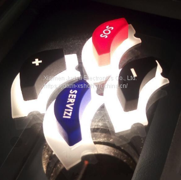 Transparent Silicone Button