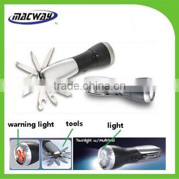 HOT Multi emergency led torch flashlight with tools