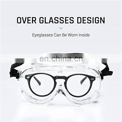 High Quality ANSI Z87.1 Medical Eye Protection Chemical Anti Fog Splash PVC PC Safety Eyewear Protective Safety Goggles photo-3