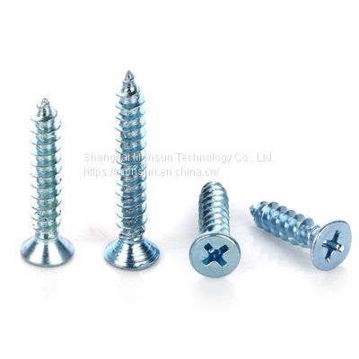 Flat Trim Head Drywall Screw Cross Recessed C1022 Needle tail Screw Hardware Screws Manufacturer