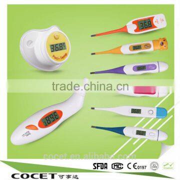 COCET high accuracy min max alarm ,indoor /outdoor digital thermometer