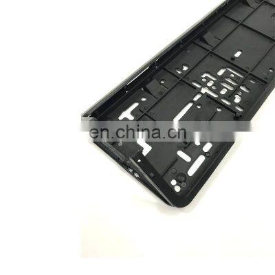 Supplier Of Guangzhou Car License Plate Frames Black Rectangle Car Plastic Frame Russia Holder License Plate photo-5