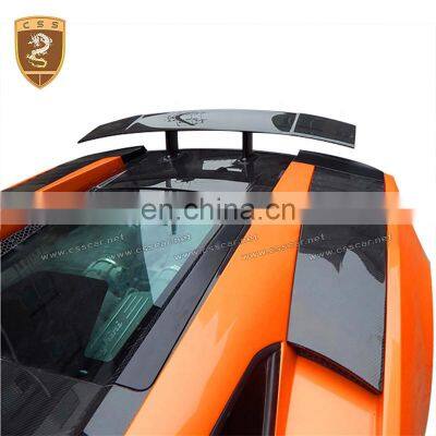 For Lambor Gallardo 2004-2006 LP550/LP560 Carbon Fiber Material Rear Engine Trunk Cover Hood Bonnet Vents Strips photo-2