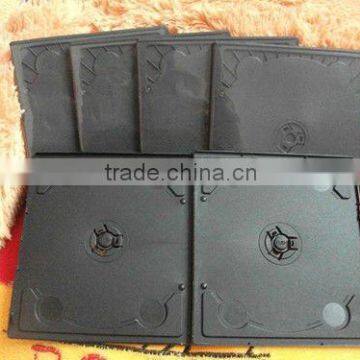 half size dvd cases 7mm black double