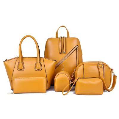 China Factory Brown Fashion lady bags PU leather shoulder bags Women Messenger bags