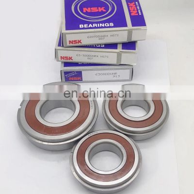 6306DDUNR  With Snap Ring Deep Groove Ball Bearing 6306 DDUNR C3