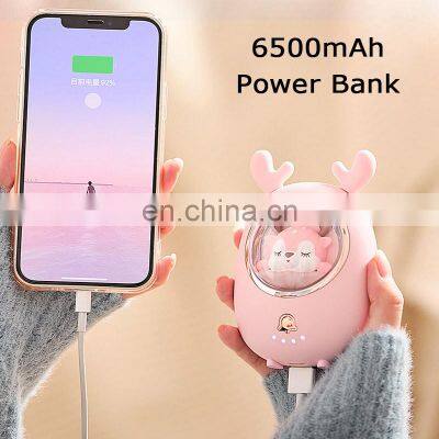 Wholesale Hand Warmer 6500mah Power Bank Portable Pocket Rechargeable Silicone Hand Warmer for Christmas Gifts photo-5