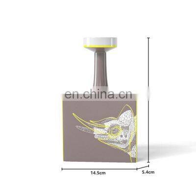 Modern Creative Bird Head Painting Handmade Ceramic Flower Vase Porcelain Home Decor