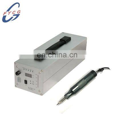 Best Quality Fabric Ultrasonic Cutter Thermoplastic Plastic 20kHz Hand Held Mini Ultrasonic Steel Cutting Knife photo-2