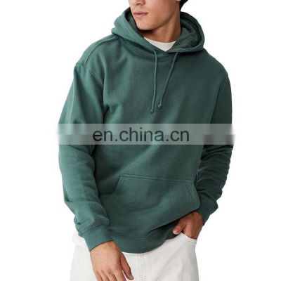 Wholesale Unisex Custom Logo Hoodies  Eco-friendly Polyester Cotton Plain Blank Mens Oversized pullover Hoodie