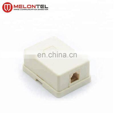 MT-5821 RJ11 telephone outlet box telephone surface box