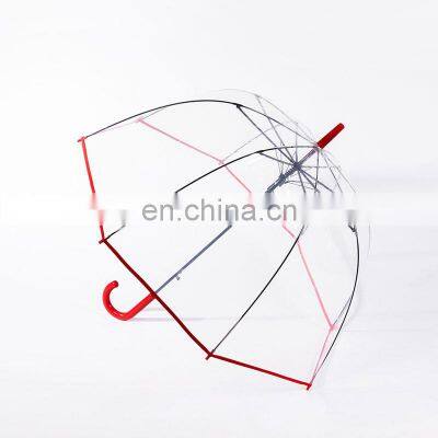 Top Rated Brand New Folding Promotion Transparent Outdoor Manufacturers Umbrellas Rain photo-3