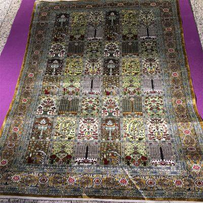 Yamei Lagend High Density Handmade Silk Collection Rug Wall Hanging Tapestry 3x5ft photo-2