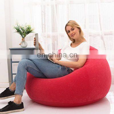 High Quality Popular Modern living room sofas recliner lazy couch bean bag sofa foldable inflatable air sofa chair