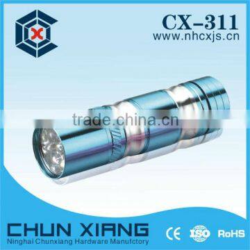 Cheap aluminum mini 9 led torch in Ningbo