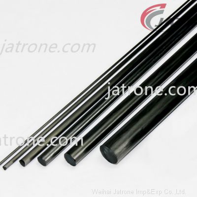 Solid extruded carbon fiber or fiberglass rods for agricultrue use