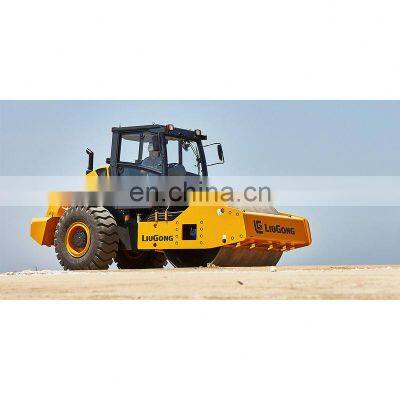Chinese Brand Easy Maintenance Full Open Cover 2 Ton Rvs2M Double Drum Impact Indian Road Roller 6126E