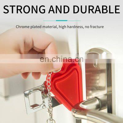 WG0013 Anti-Theft Chain Restrictor Portable Hotel Door Lock photo-4