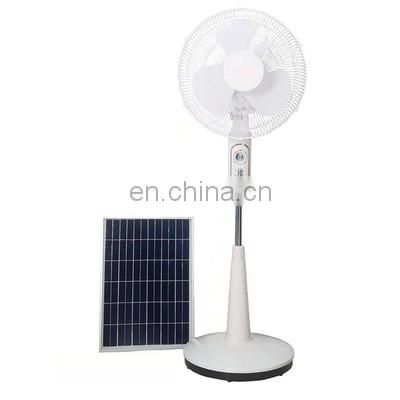 New Arrival Plastic 1.2M High 25W Solar Stand Fan