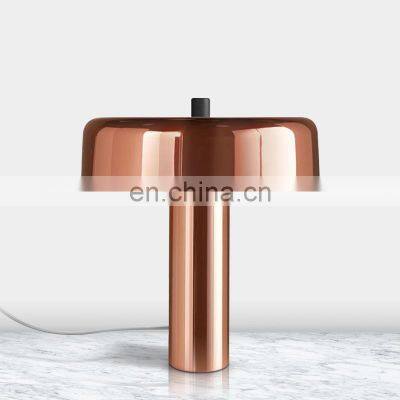 Nordic Multicolor Macaron Desk Light Bedroom Bedside Table Lamp Postmodern Metal Reading Table Lamp