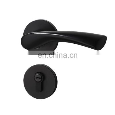 High grade New modern security lock set Alumina door lever handle lock