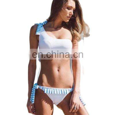 hot korean teen girl bikini 2 PCS women swim wear bikini high waist