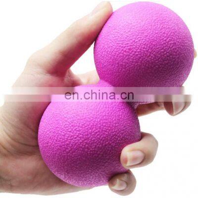 Double Lacrosse Balls for Yoga Therapy, Foot & Pain Relief Peanut Ball