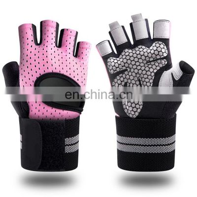 High Quality Half Finger Workout Gloves Hand Custom Gym Gloves