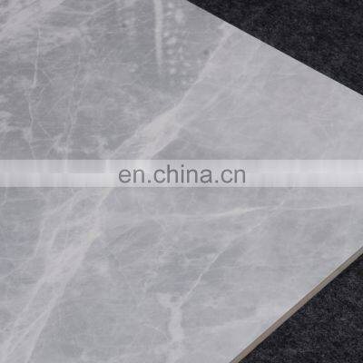 Bathroom Shower Ceramic Floor Gray Marble Tiles photo-5