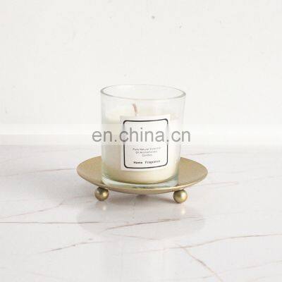 Iron Plate Candle Holder for LED & Wax Candles Incense Cones