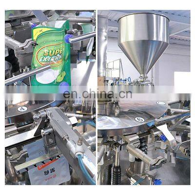 Irregular Special Shaped Bag Liquid Sachet Filling Sealing Lotion Coffee Paste Maple Syrup Premade Pouch Packing Machine photo-5