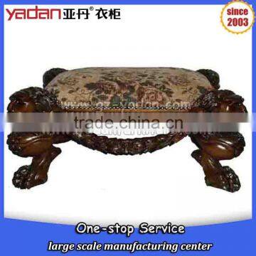 Antique Wooden Dresser Stool Bedroom Stool for Home/hotel Use photo-6