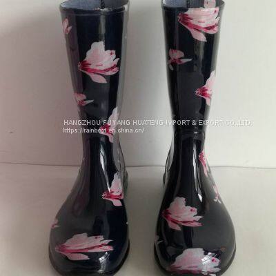 Cheap Women Rain Boots,Vogue Female Rain Boots,Popular PVC Rain Boots,Colourful Ladies Boots,Outdoors Rain Boots photo-2