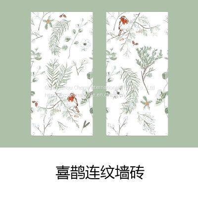 Nordic Avocado Green Soft Light Wall Tile 300 × 600 Kitchen Bathroom Balcony Green Background Wall Ceramic Tile photo-3