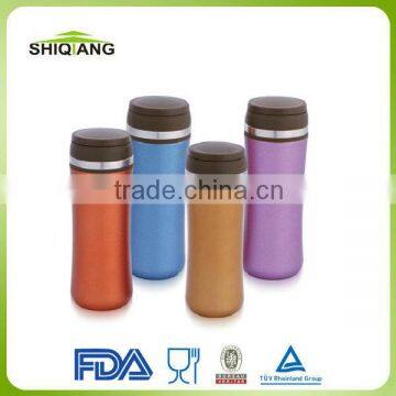 370ml stainless steel leakproof vacuum tumblers with tea filter