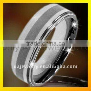 high quality small order fashional tungsten ring