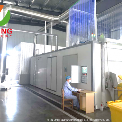 Medical Waste Disposal Equipment With Microwave Disinfection