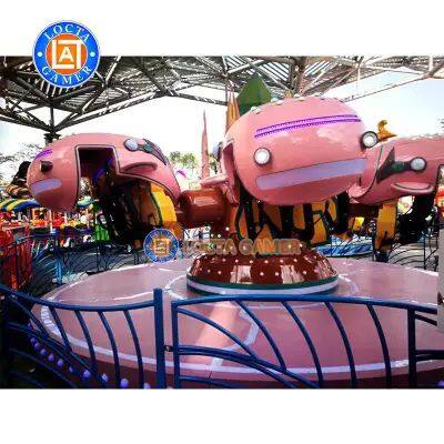 Sun Yat-sen Tai Le Play Children Indoor and Outdoor Play Equipment Space Turn Pink 360 Degrees Turn Rotation Lift photo-3