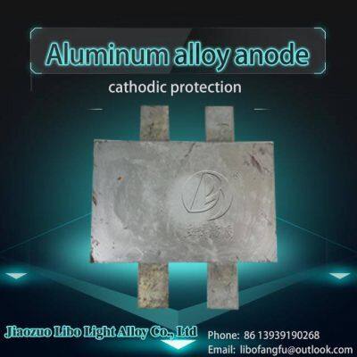 Aluminium alloy sacrificial anodes for ballast tanks  Anti-corrosion material