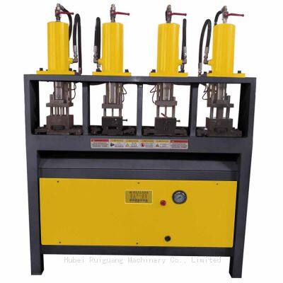 4 Workstations Pipe Hole Punching Machine